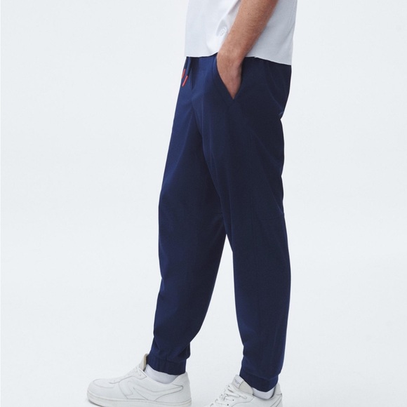 Rag‎ & Bone Peacoat Pursuit Zander Jogger Medium Blue New With Tags - Picture 2 of 10